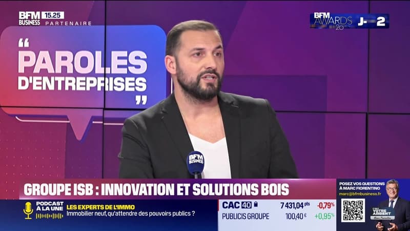 Benjamin Bodet (Groupe ISB) : Groupe ISB, innovation et solutions bois - 11/08