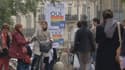 Des Montpelliérains sous les bannières arc-en-ciel, qui annoncent la gay Pride de samedi prochain