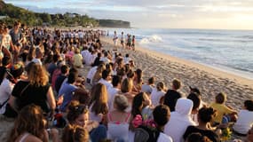 Sur la plage des Aigrettes, certains demandaient la reprise de la pêche au requin.