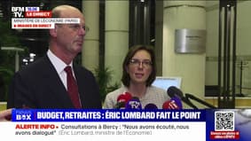 Consultations à Bercy: Éric Lombard salue "l'esprit de responsabilité et de transparence" des partis reçus