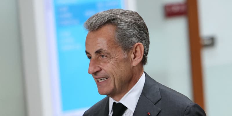 L'ancien président de la République Nicolas Sarkozy le 8 novembre 2023 