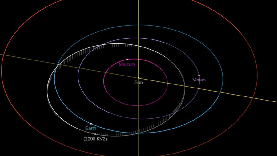 L'astéroïde va passer à proximité de la Terre dans la nuit de jeudi à vendredi. 