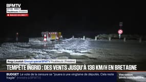 Tempête Ingrid: en Bretagne, des rafales de vent enregistrées jusqu'à 136km/h