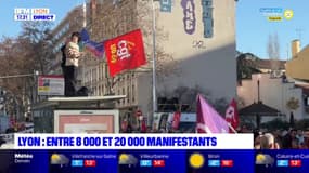 Lyon : entre 8000 et 20 000 manifestants mobilisés contre la réforme des retraites