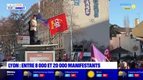 Lyon : entre 8000 et 20 000 manifestants mobilisés contre la réforme des retraites