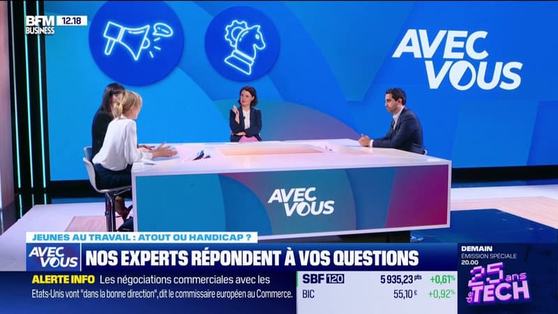Le rapport des jeunes à l'entreprise à changé