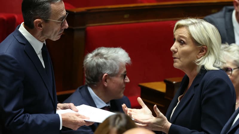 Un LFI à l'Intérieur en cas de censure? Le Pen estime que l'argument de Retailleau n'est 