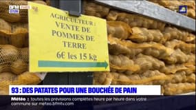 Seine-Saint-Denis: des pommes de terre à prix cassé face à l'inflation