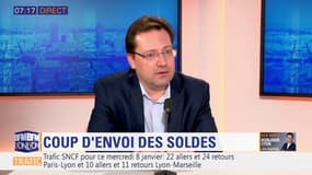 Coup d'envoi des soldes: Régis Poly, président de l’association de commerçants Carré Roosevelt, était l'invité de Bonjour Lyon