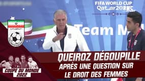 Coupe du monde 2022 : Le sélectionneur de l'Iran dégoupille après une question sur le droit des femmes