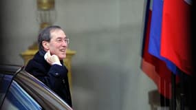 Claude Guéant à l'Elysée dimanche après-midi. Eminence grise de Nicolas Sarkozy, Claude Guéant est passé dimanche de l'ombre à la lumière en devenant ministre de l'Intérieur, portefeuille sur mesure pour ce préfet qui fut directeur général de la Police. /