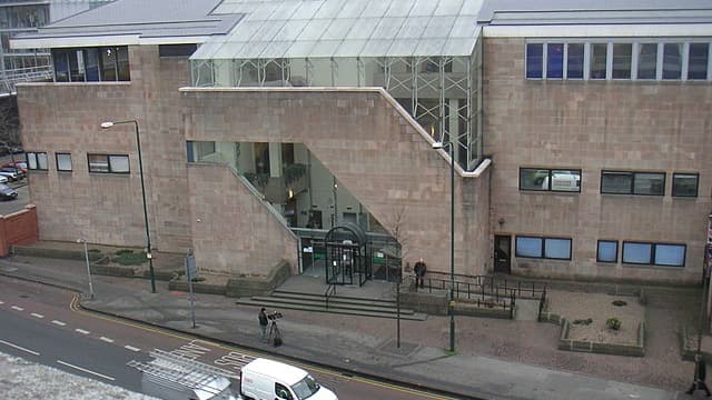 Le tribunal de Nottingham, en Angleterre (image d'illustration)