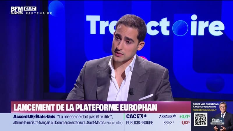 Trajectoire : Lancement de la plateforme Europhan - 28/07