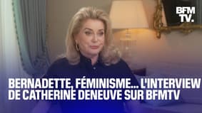 "Bernadette", féminisme, vie d'actrice: Catherine Deneuve se livre sur BFMTV