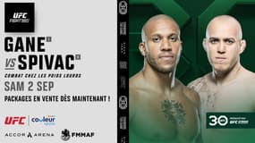 Billetterie UFC Paris 2023 : où trouver les dernières places pour voir Gane vs Spivac ?