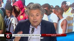 Immigration: "A partir d'un moment, je dis merde! Il y a une politique de responsabilité qui s'impose et Macron peut très bien me traiter de lépreux!"