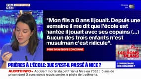 Prières dans des écoles de Nice: le père d'un enfant témoigne et évoque "un jeu" entre enfants