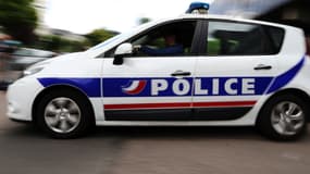 Une voiture de police, le 31 mai 2017, à Rouen