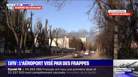 Guerre en Ukraine: le secteur de l'aéroport de Lviv touché par des frappes
