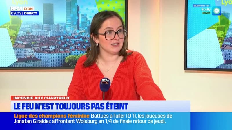 Incendie aux Chartreux : 150 élèves évacués, le feu n'est toujours pas éteint