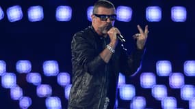 George Michael  sur scène à Londres en 2012