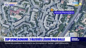 Aix-en-Provence: trois personnes légèrement blessés par balle