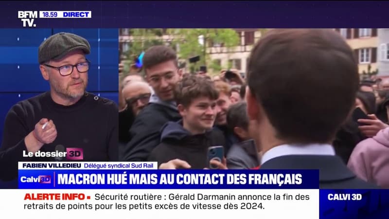 Visite d'Emmanuel Macron à Sélestat: 