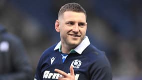 Finn Russell lors du match Ecosse-Italie, 01/02/2025