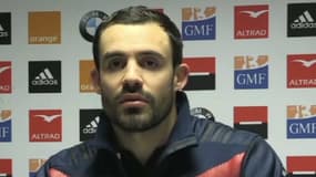 Geoffrey Doumayrou  en conférence de presse