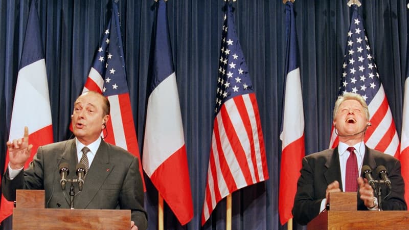 Cotillons, Steve Jobs et fou rire: les visites d'État des présidents français aux États-Unis