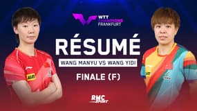 Résumé : Manyu et Yidi Wang nous offre une finale disputée en 6 sets ! (WTT Francfort)