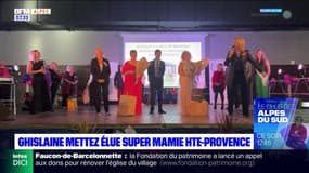 Ghislaine Mettez sacrée Super Mamie des Alpes-de-Haute-Provence 2023