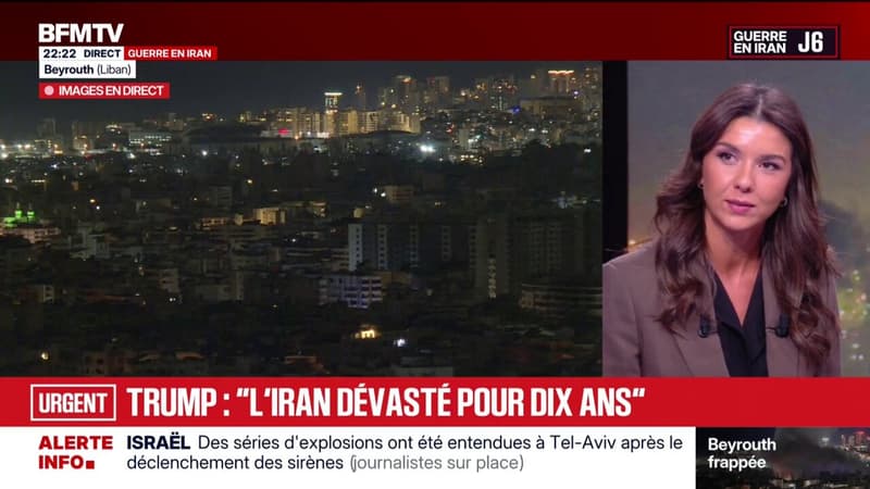 Guerre au Moyen-Orient: Donald Trump assure que "l'Iran est dévasté pendant dix ans avant de pouvoir se reconstruire"