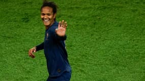 Wendie Renard s'est entraînée normalement avec l'équipe de France ce mardi. 