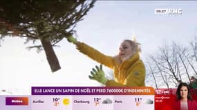 Elle lance un sapin de Noël et perd 760.000 € d'indemnités