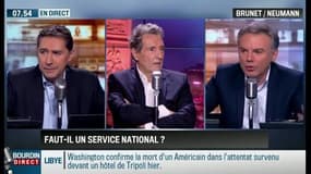 Brunet & Neumann : Doit-on rétablir le service national ? – 28/01