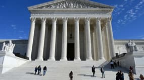 La Cour suprême des Etats-Unis le 4 décembre 2021 à Washington