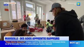 Musique : des jeunes marseillais initiés au rap