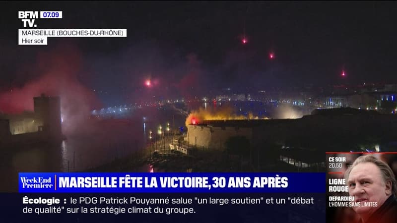 Ligue des champions Marseille fete la victoire 30 ans apres 1644732