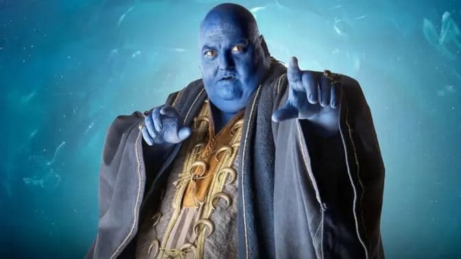 Simon Fisher-Becker dans le rôle de Dorium Maldova dans "Doctor Who"