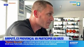 Amputé, le Provençal Frédéric Portier va participer à la course du GR20