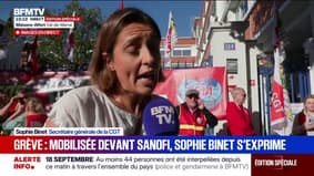 Grève du 18 septembre: "Il n’y aura pas de stabilité sans justice sociale", déclare Sophie Binet (CGT) 