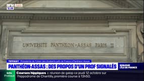 Conflit entre Israël et le Hamas: les propos d'un professeur de l'université Paris-Assas signalés