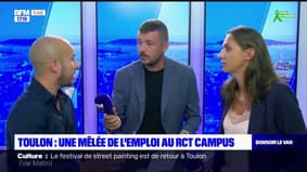 "Mener des actions auprès des Toulonnais" : le RCT aborde son engagement pour les Mêlées de l'emploi