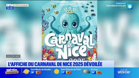 L'affiche du Carnaval de Nice 2025 dévoilée