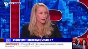 Mort de Philippine: "Si (le meurtrier) avait été derrière les barreaux, il n'aurait pas menacé cette jeune fille", déplore Marion Maréchal