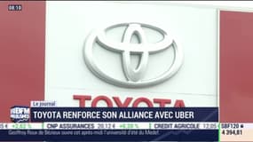 Toyota renforce son alliance avec Uber