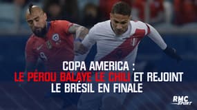 Copa America : Le Pérou balaye le Chili et rejoint le Brésil en finale
