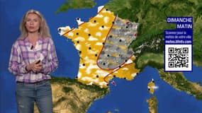 La météo en France Hexagonale, dimanche 30 juin 2024.