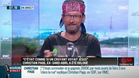 Christian Page, SDF star de Twitter, a trouvé un logement: "Je me suis dit: Dieu existe!"